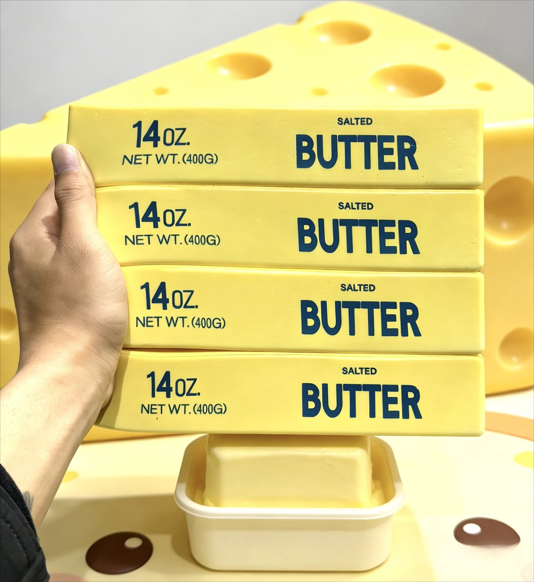Party Games For Adults And Kids - Bastoncino di burro gigante da 23