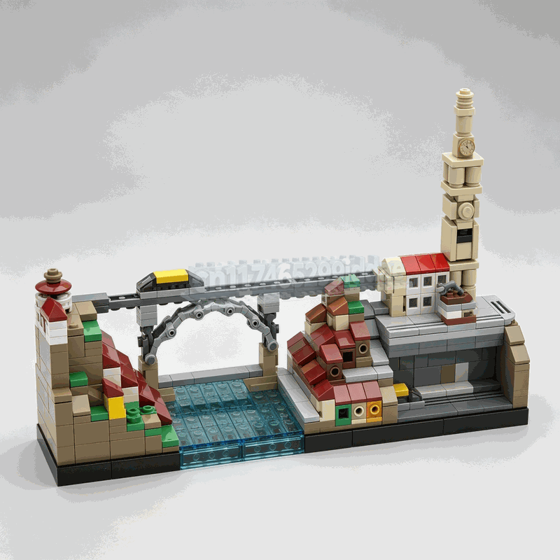 Lego Set Creator - 521 Pezzi Blocchi da Costruzione Skyline